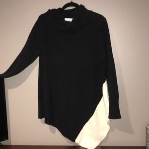 Curio NY Black A-Line Scoop Neck Sweater Size L